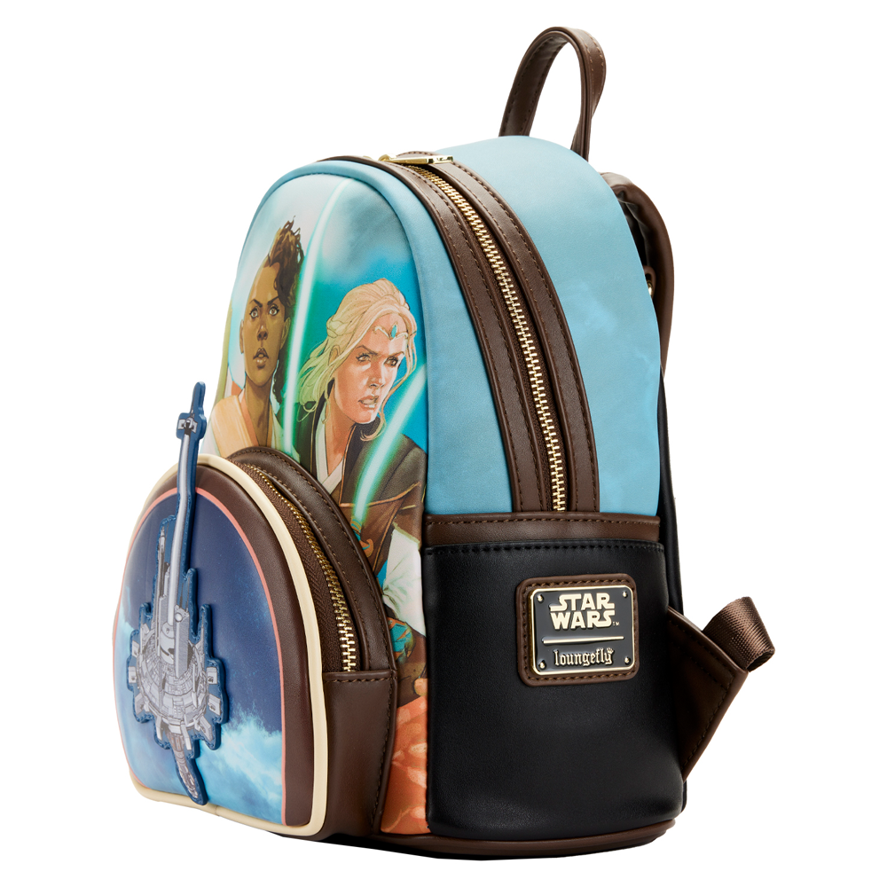 anime loungefly mini backpack Star Wars The High Republic Comic Cover Mini Backpack