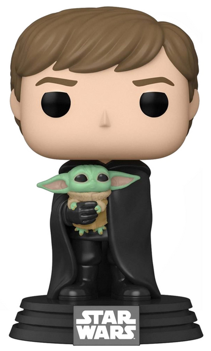 POP! Star Wars: 482 The Mandalorian, Luke with Grogu