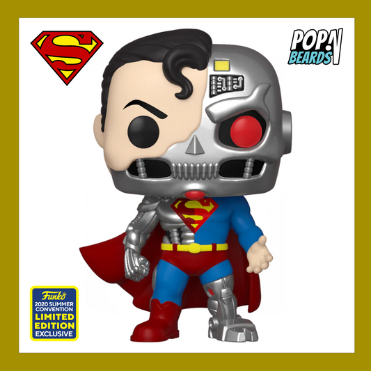 POP! Heroes: 346 Superman, Cyborg Superman Exclusive