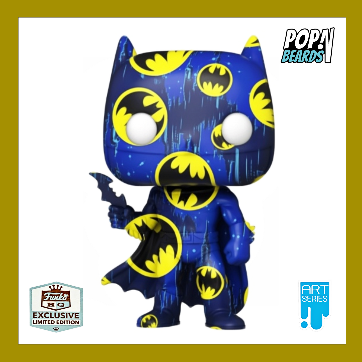 POP! Heroes: 43 Batman, Batman (AS) (Funko HQ) Exclusive