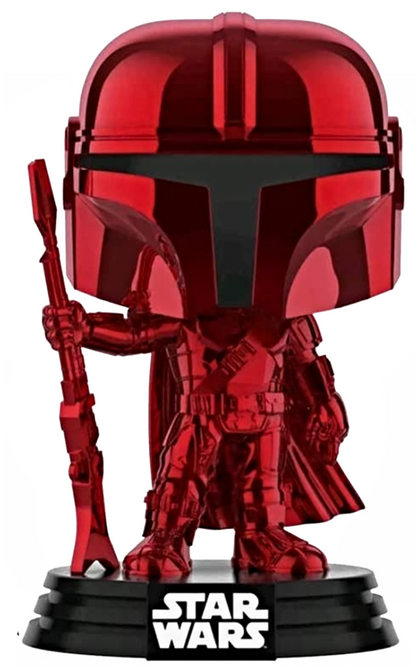 POP! Star Wars: 345 The Mandalorian (Red CRM) Exclusive