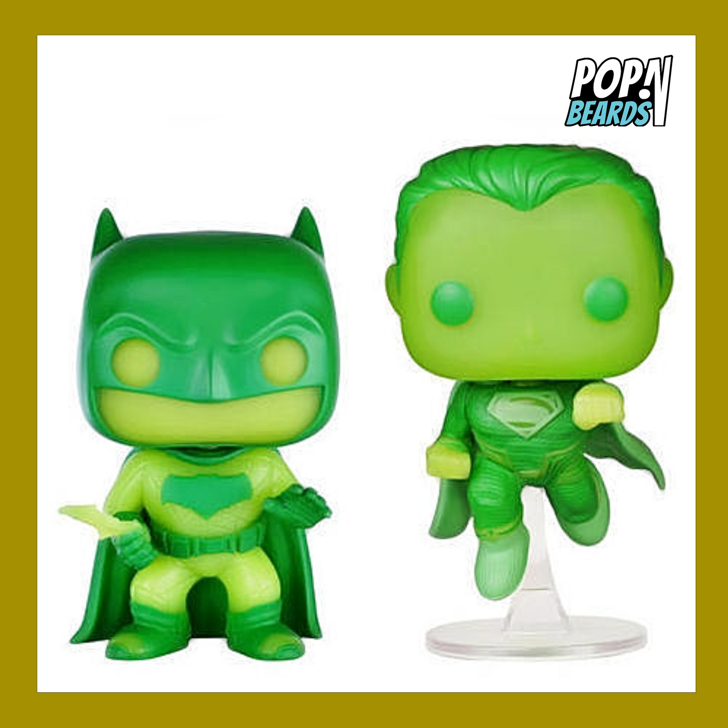 POP! Heroes: Batman vs Superman (GITD) (2-PK) Exclusive