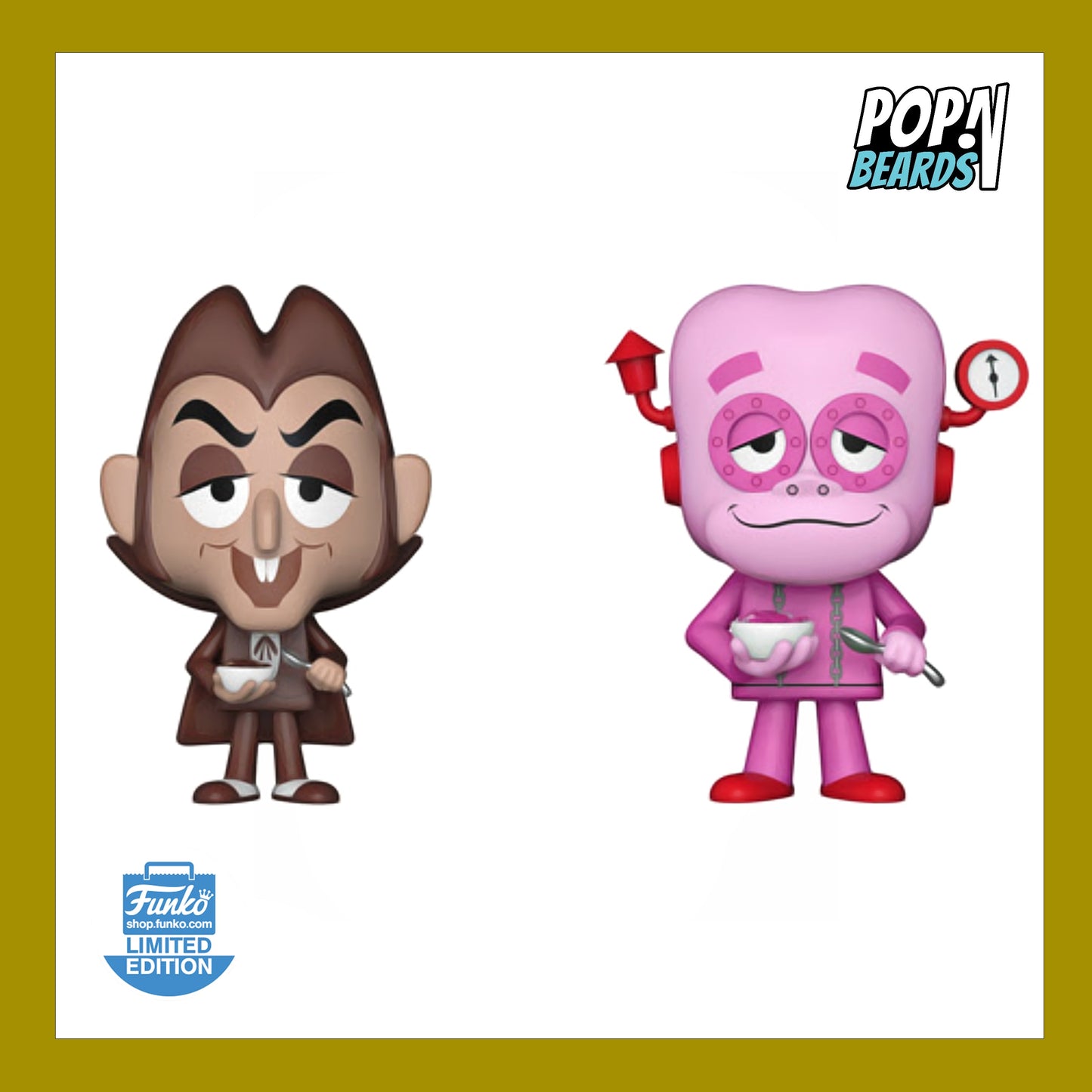 VYNL.: Monster Cereals, Count Chocula And Franken Berry (2-PK) Exclusive