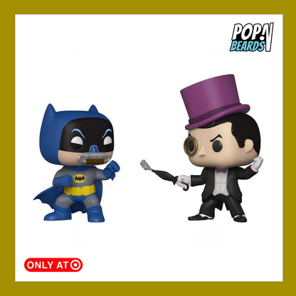 POP! Heroes: Batman (Classic TV), Batman vs The Penguin (2-PK) Exclusive