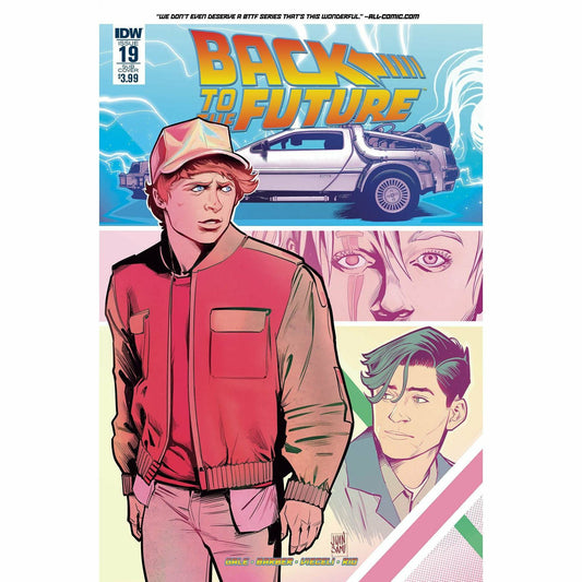 Back to the Future #19: Hard Time Part 1 Comic [Subscription Cover]