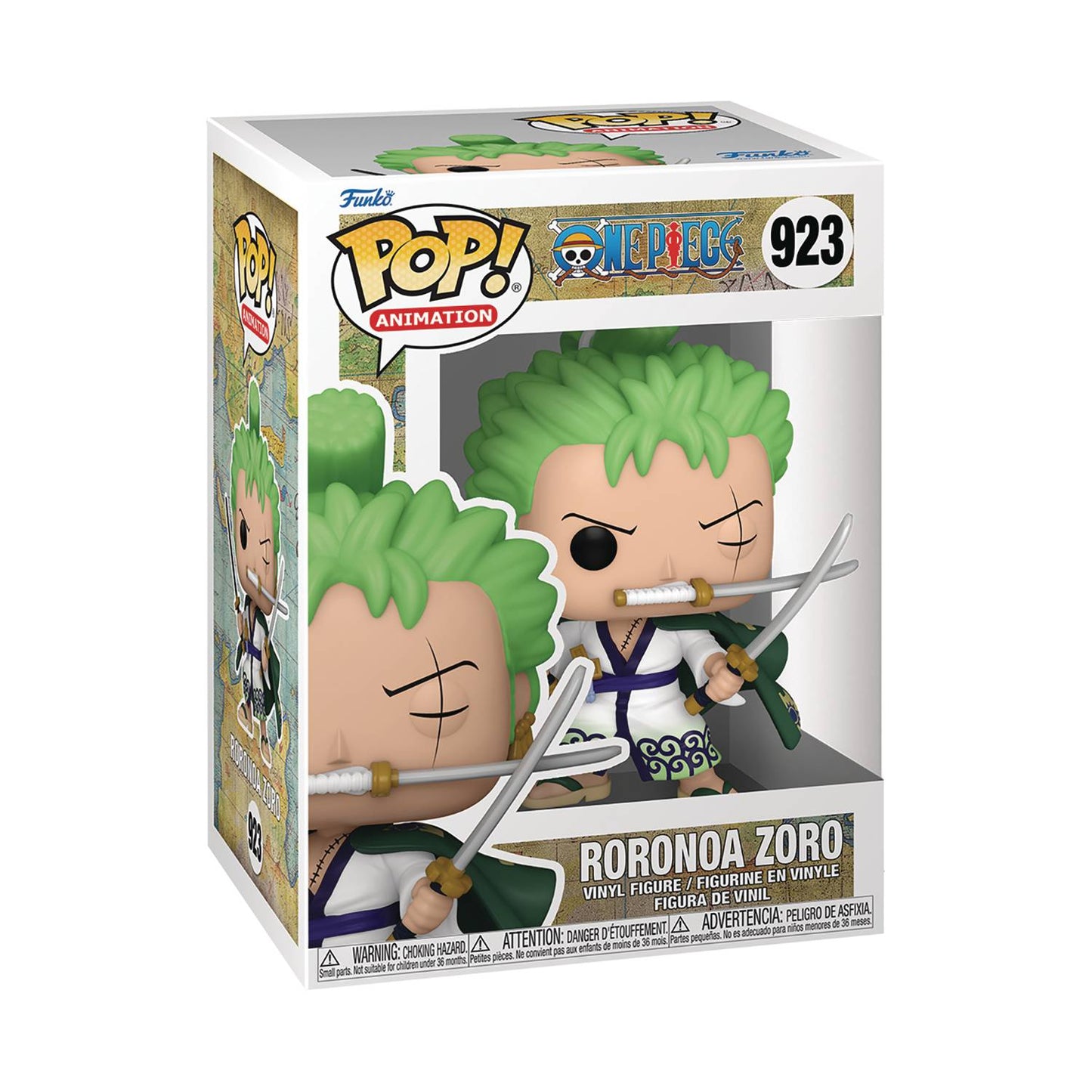 Funko POP ANIMATION 923 ONE PIECE RORONOA ZORO Figure