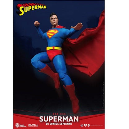 Beast Kingdom DC Comics DAH-045 Dynamische Superman-Actionfigur mit 8 Actionfiguren 