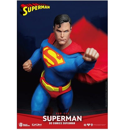 Beast Kingdom DC Comics DAH-045 Dynamische Superman-Actionfigur mit 8 Actionfiguren 