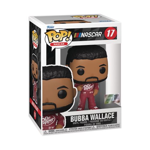 Funko Pop! NASCAR 17 - NASCAR - Bubba Wallace Vinyl Figure