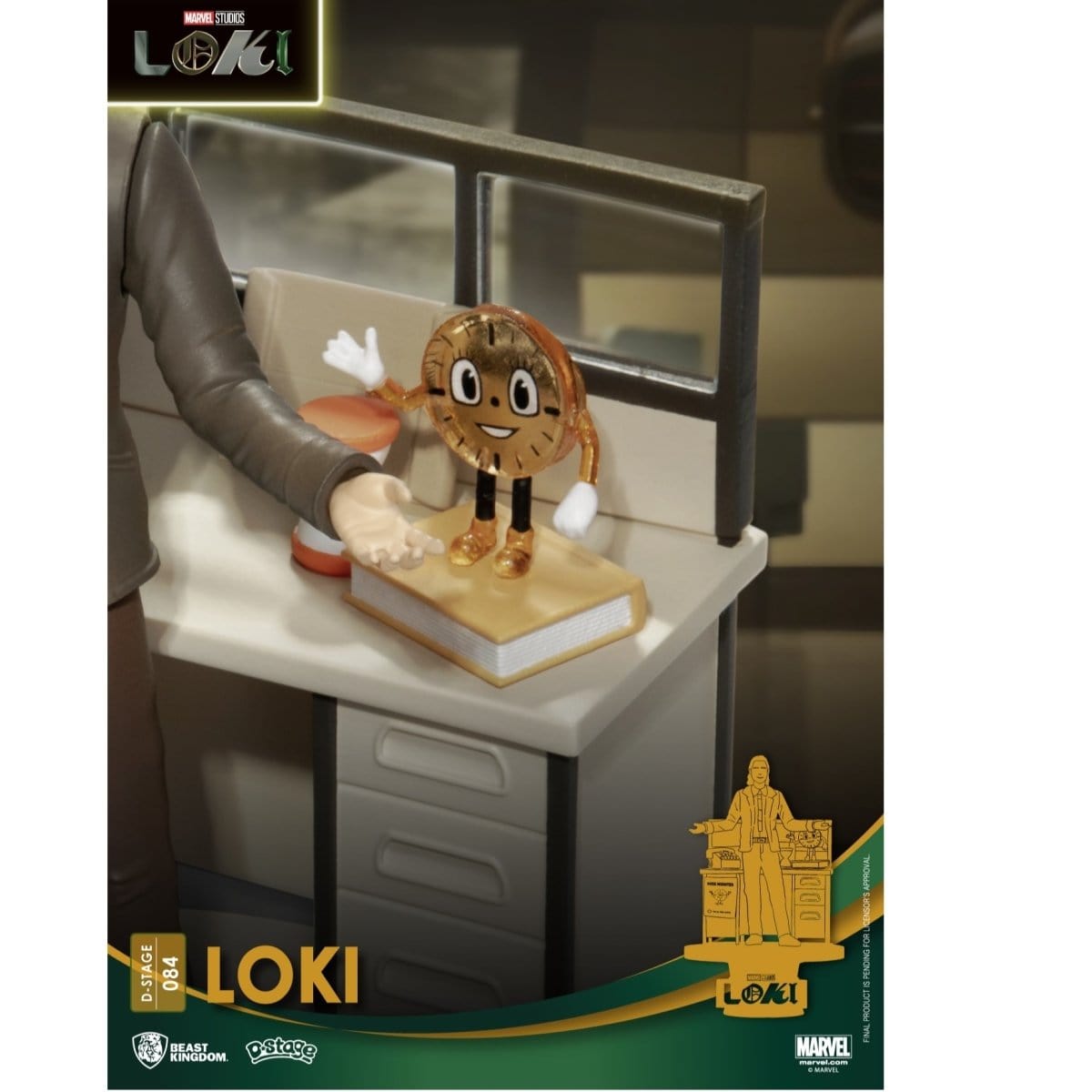 Beast Kingdom Marvel DS-084 Loki D-Stage 6-Zoll-Statue 