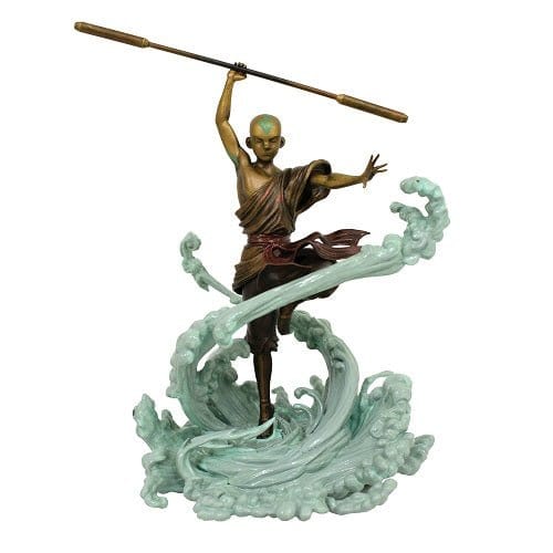 SDCC 2022 Avatar: The Last Airbender Gallery Aang Antique Style PVC Statue