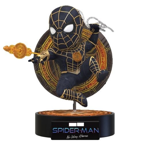 Beast Kingdom Spider-Man: No Way Home EA-041 Spider-Man Black & Gold Suit Action Figure