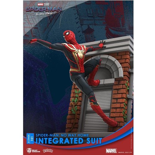 Beast Kingdom Spider-Man: No Way Home DS-101 6-Zoll-Statue mit integriertem Anzug 