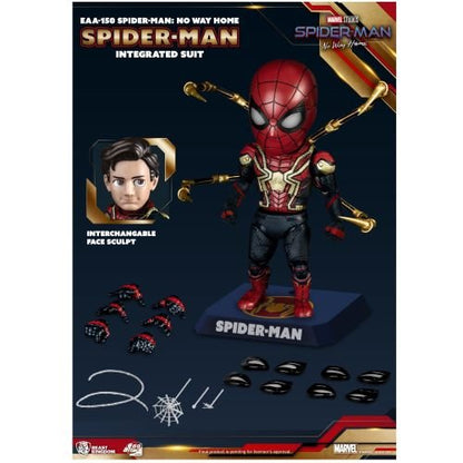 Beast Kingdom Spider-Man: No Way Home EA-150 Spider-Man-Actionfigur mit integriertem Anzug