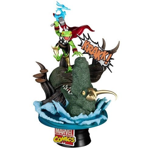 Beast Kingdom SDCC 2022 Marvel Comics DS-107SP Throg Special Edition D-Stage 6-Zoll-Statue 