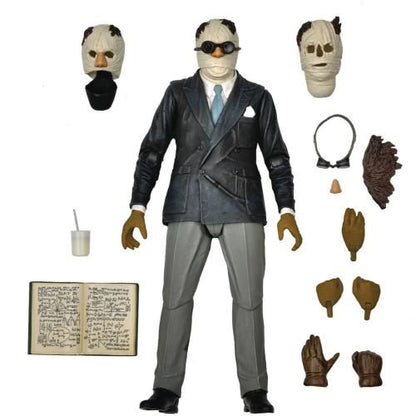NECA Universal Monsters Ultimate The Invisible Man 7-In Action Figure