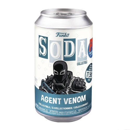 SDCC 2023 Funko Vinyl Soda Figure Marvel Agent Venom - Previews Exclusive