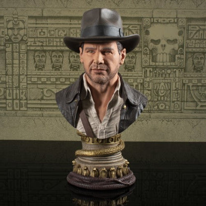 Indiana Jones Raiders Of The Lost Ark Legends 3D-Harzbüste im Maßstab 1/2 