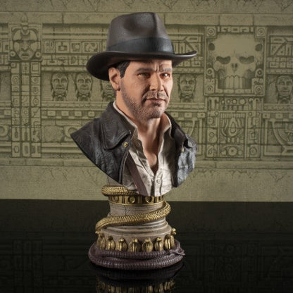 Indiana Jones Raiders Of The Lost Ark Legends 3D-Harzbüste im Maßstab 1/2 