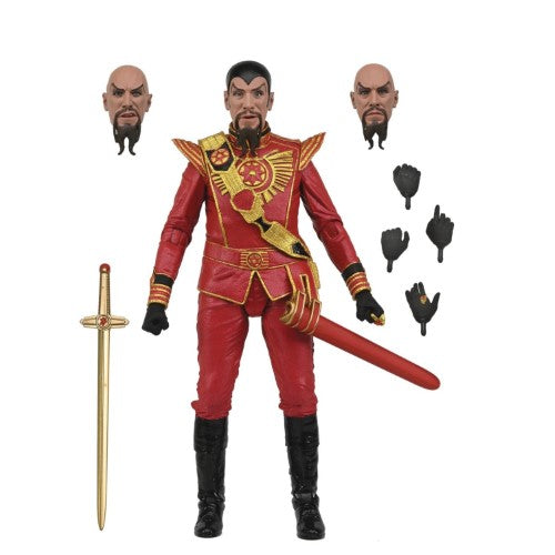 NECA Flash Gordon - Ming the Merciless Red Military 7-Inch Scale Action Figure