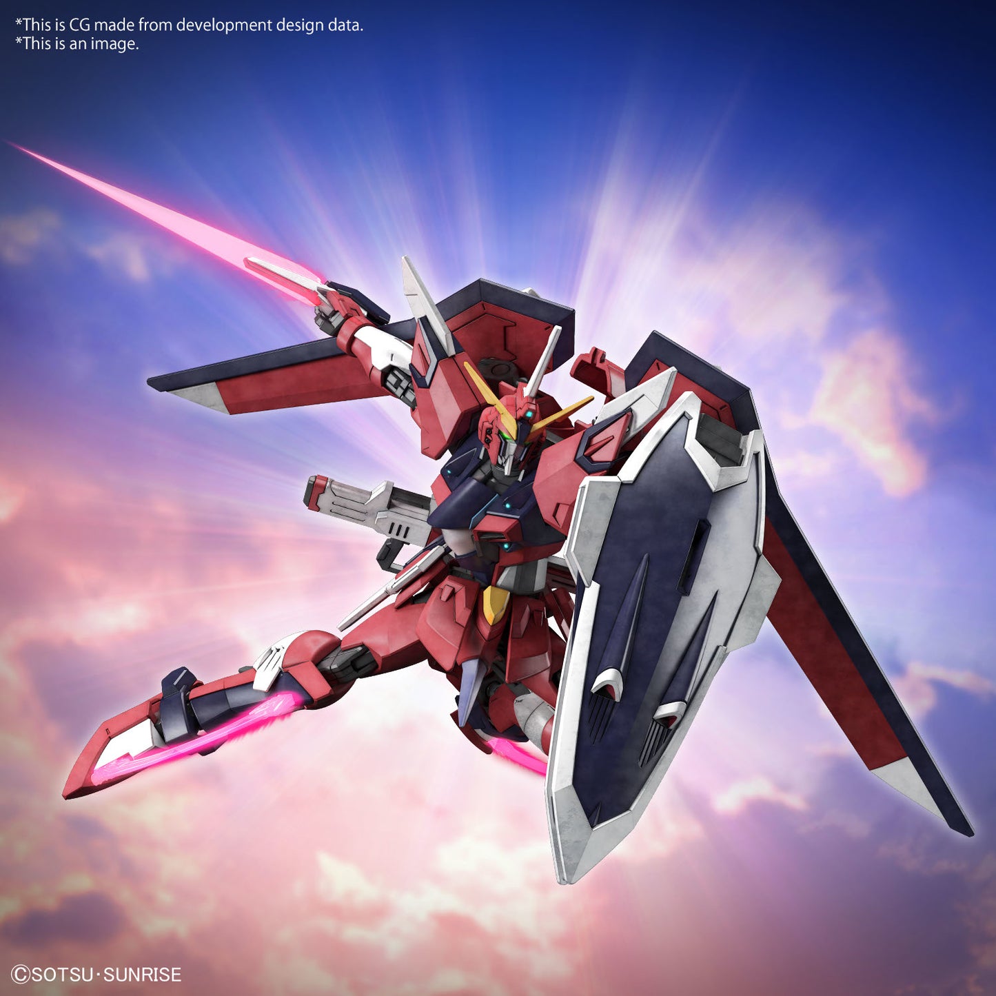 GUNDAM SEED FREEDOM IMMORTAL JUSTICE GUNDAM HG 1/144 Model KIT