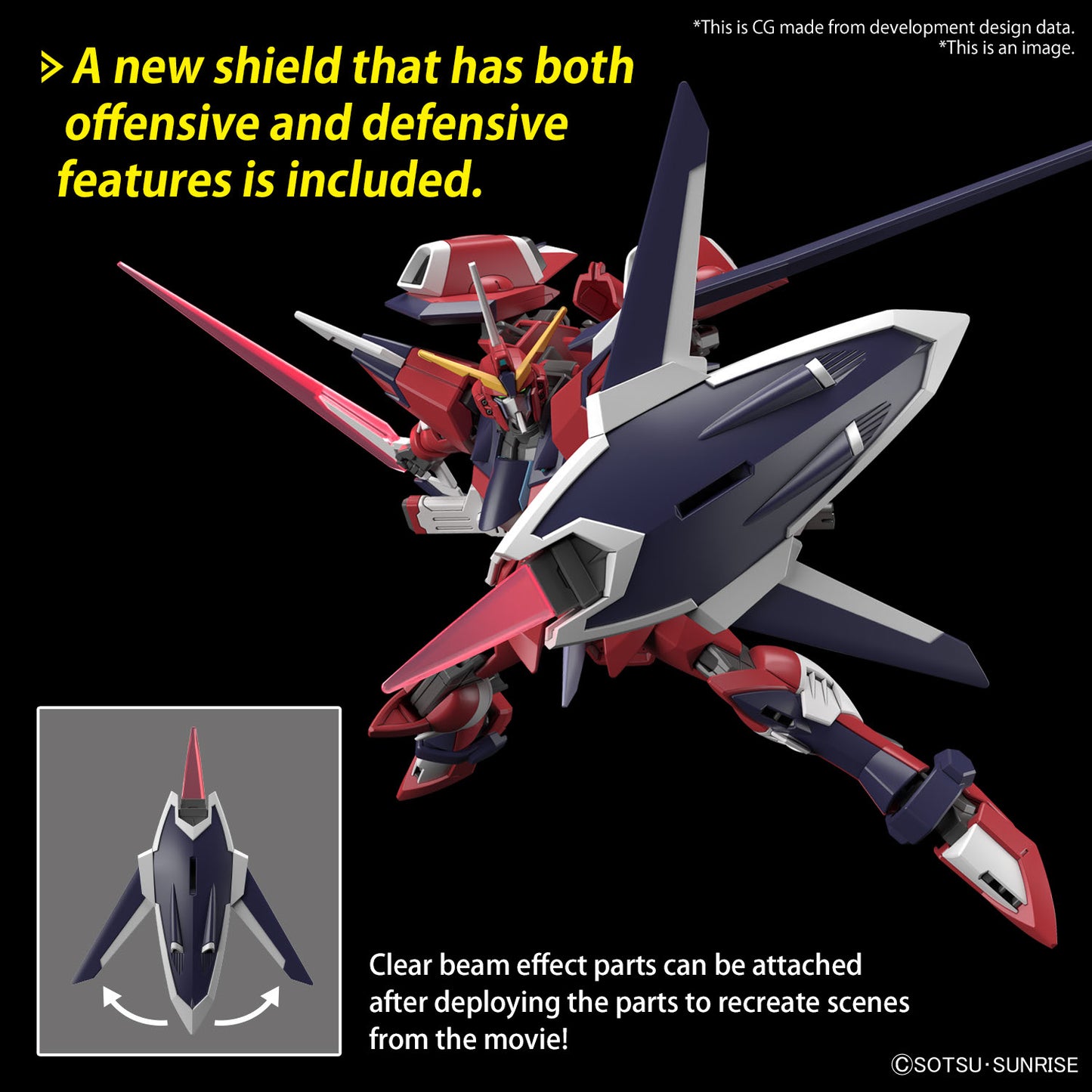 GUNDAM SEED FREEDOM IMMORTAL JUSTICE GUNDAM HG 1/144 Model KIT