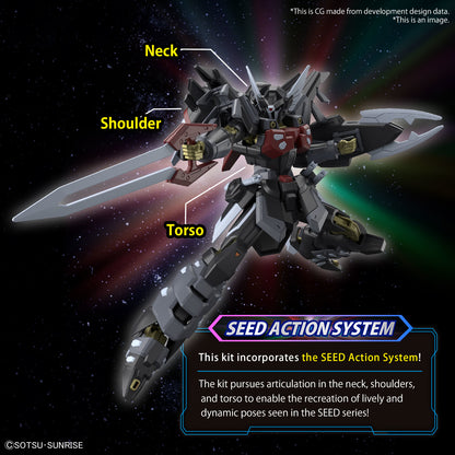 GUNDAM SEED FREEDOM BLACK KNIGHT SQUAD SHI-VE A HG 1/144 Model Kit