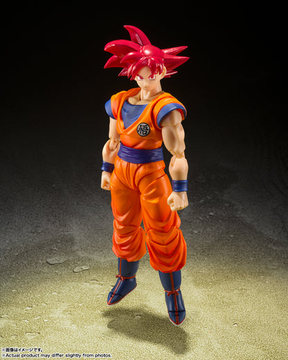 Dragon Ball SUPER SS GOD SON GOKU GOD OF VIRTUE S.H.FIGUARTS