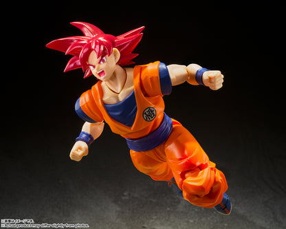 Dragon Ball SUPER SS GOD SON GOKU GOD OF VIRTUE S.H.FIGUARTS