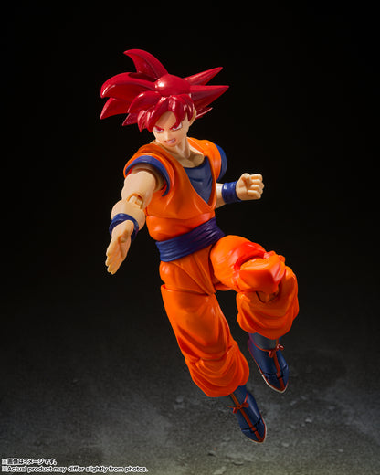 Dragon Ball SUPER SS GOD SON GOKU GOD OF VIRTUE S.H.FIGUARTS