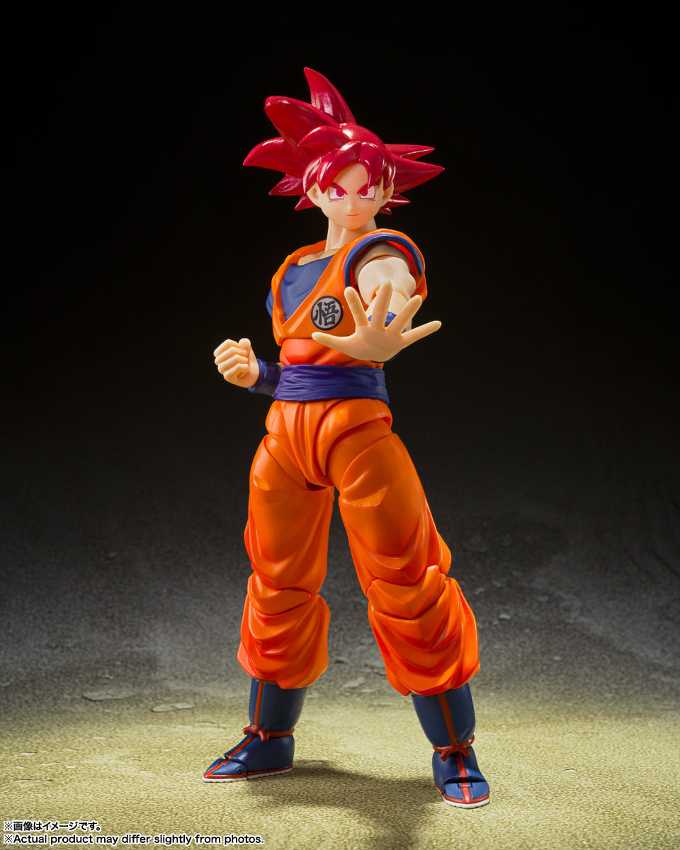 Dragon Ball SUPER SS GOD SON GOKU GOD OF VIRTUE S.H.FIGUARTS