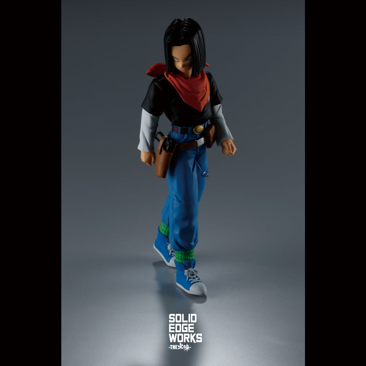 DRAGON BALL Z SOLID EDGE WORKS ANDROID 17 Figure