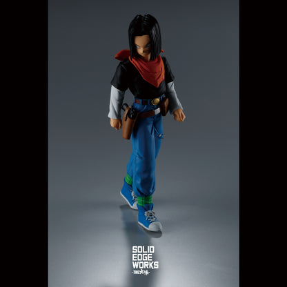 DRAGON BALL Z SOLID EDGE WORKS ANDROID 17 Figure