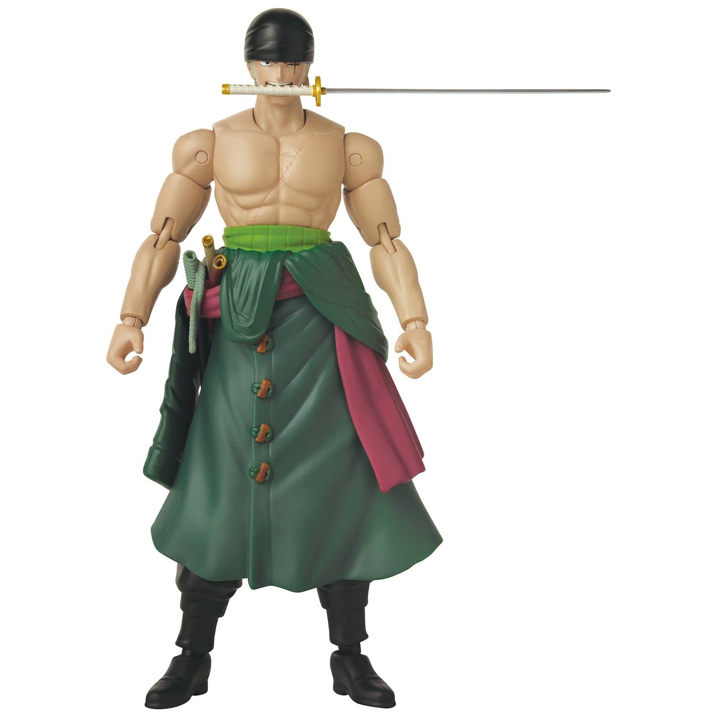 ONE PIECE ANIME HEROES RORONOA ZORO THREE SWORD STYLE Action Figure