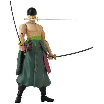 ONE PIECE ANIME HEROES RORONOA ZORO THREE SWORD STYLE Action Figure