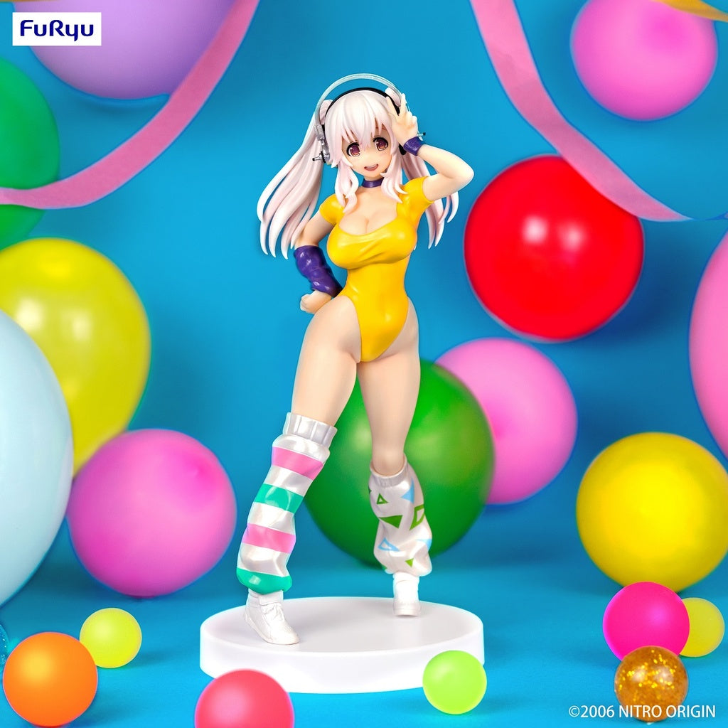 Super Sonico - Super Sonico 80's Yellow Outfit Figure