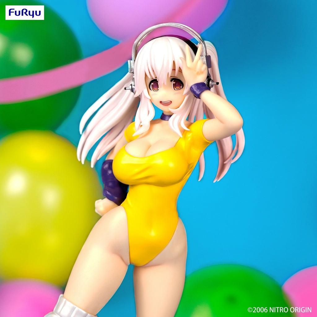 Super Sonico - Super Sonico 80's Yellow Outfit Figure