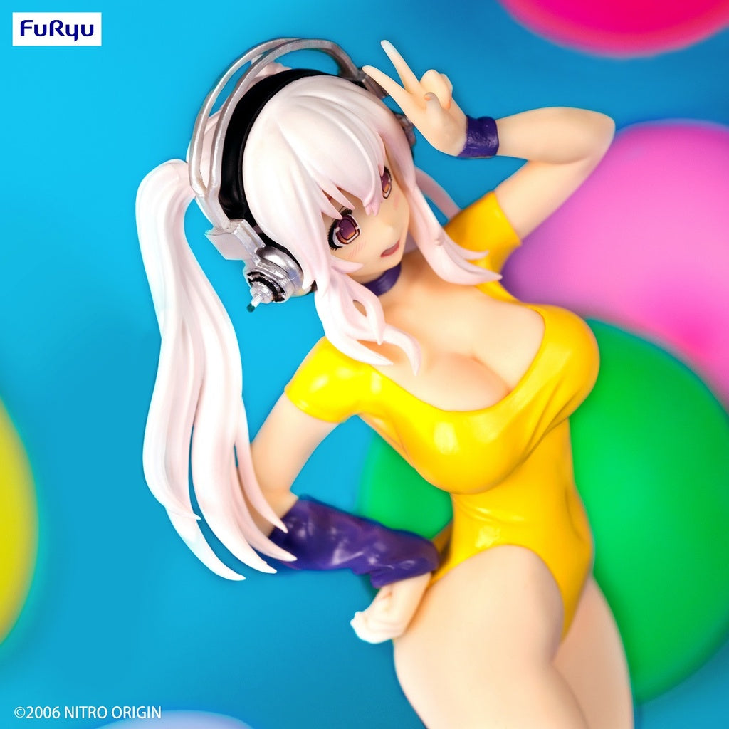 Super Sonico - Super Sonico 80's Yellow Outfit Figure