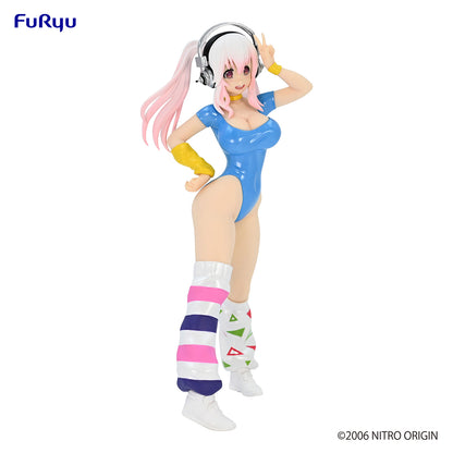 Super Sonico - Super Sonico 80's Blue Outfit Figure