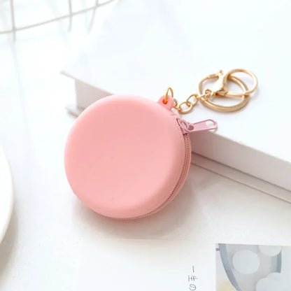 Round Silicone Coin Purses