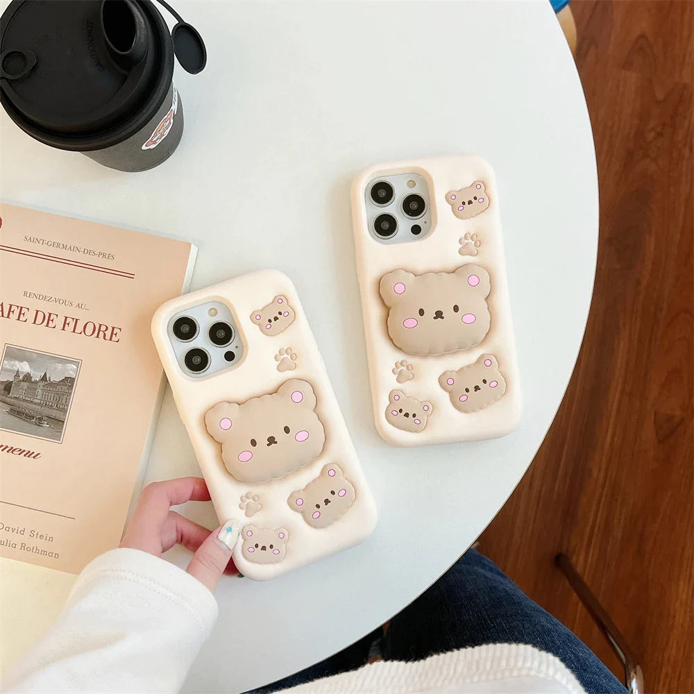 Cute Bear iPhone Case