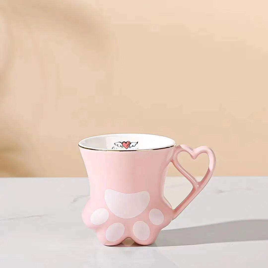 Kawaii Cat Paw Mugs