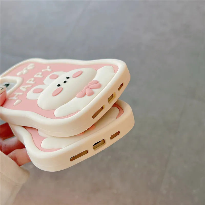 Happy Bunny iPhone Case