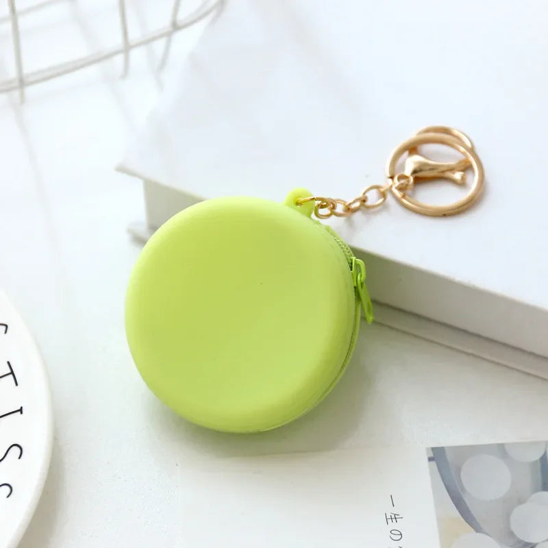 Round Silicone Coin Purses