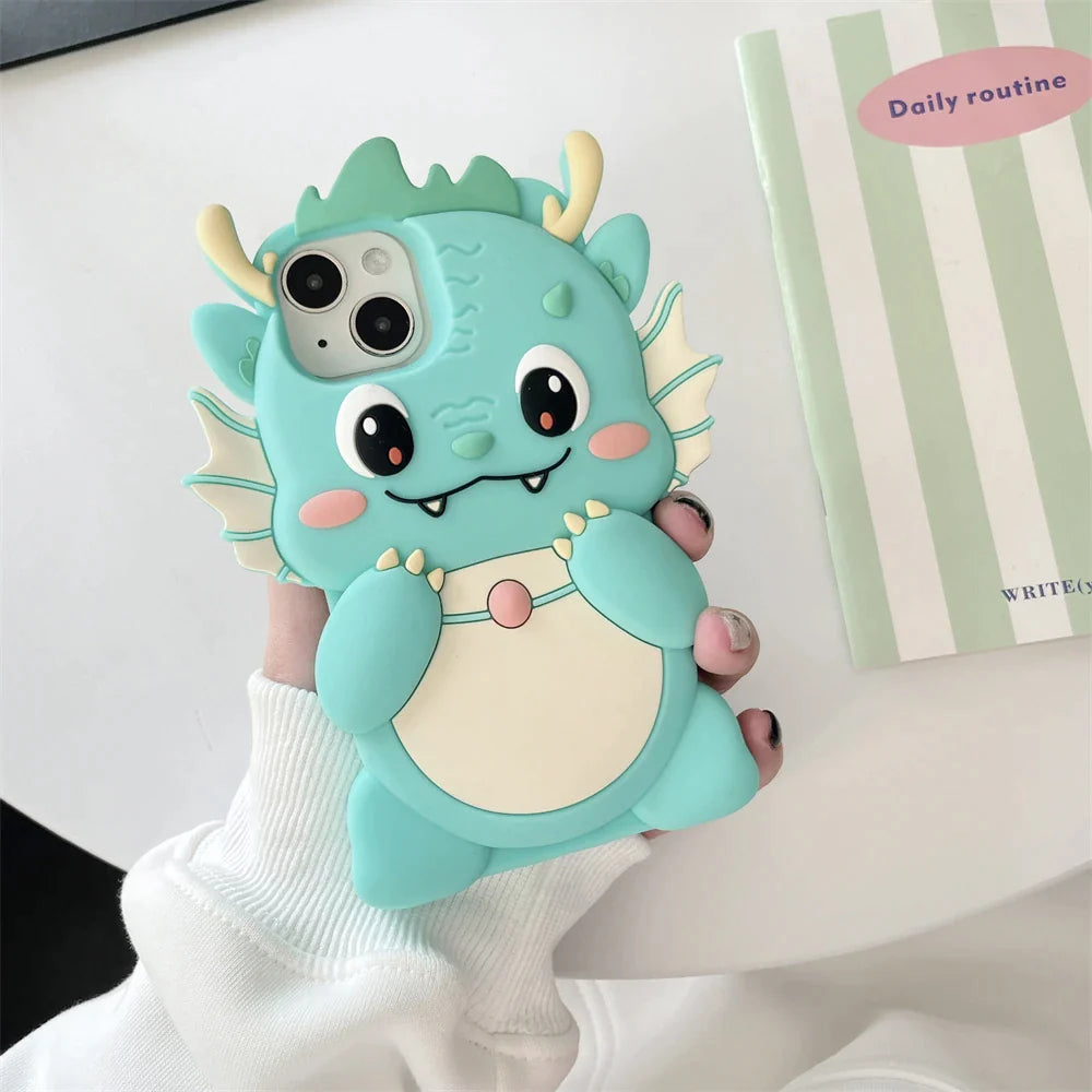 Kawaii Dragon iPhone Case