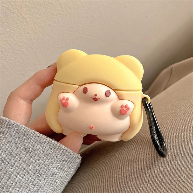 Cute Hedgehog AirPods Case