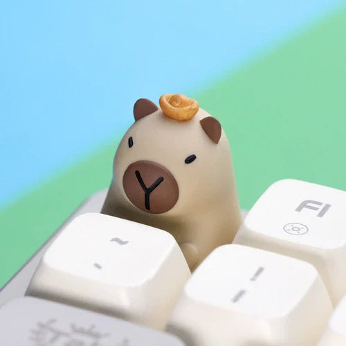 Capybara Keyboard Key Caps