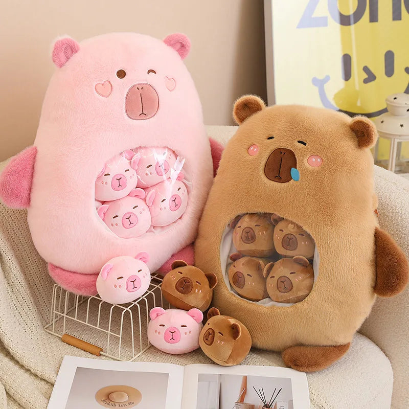 Capybara & Pig Plushies