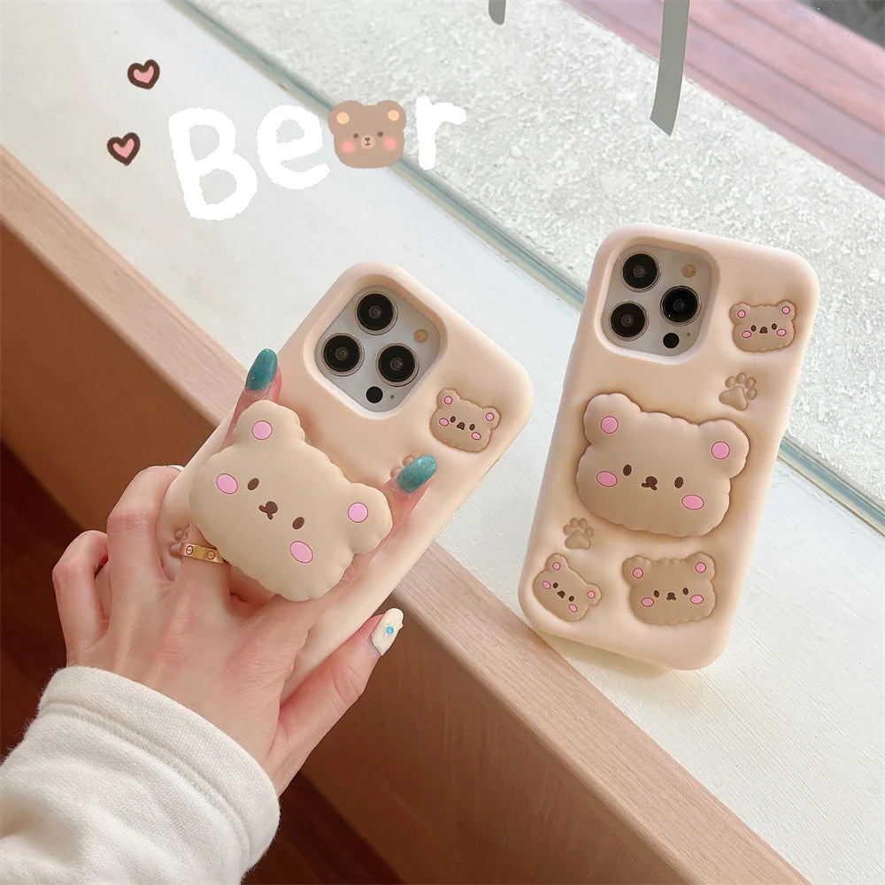 Cute Bear iPhone Case