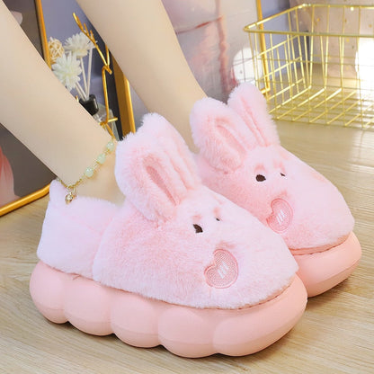 Plush Bunny Platform Slides